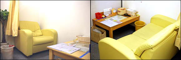 五反田 風俗 人妻 ホテヘル/ホテルヘルス「ママれもん 五反田店」 | 当店の待合室